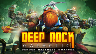 Deep Rock Galacticのタイトルロゴが入ったSteamヘッダー画像