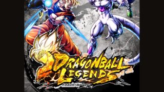 ドラゴンボール レジェンズの公式キービジュアル（DRAGON BALL LEGENDSロゴと孫悟空・フリーザ）
