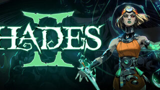 HADES II（ヘイディーズ2）のロゴと主人公メリノエが描かれたキービジュアル