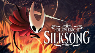 ホロウナイト：シルクソングの公式キーアート、ホーネットとロゴ
