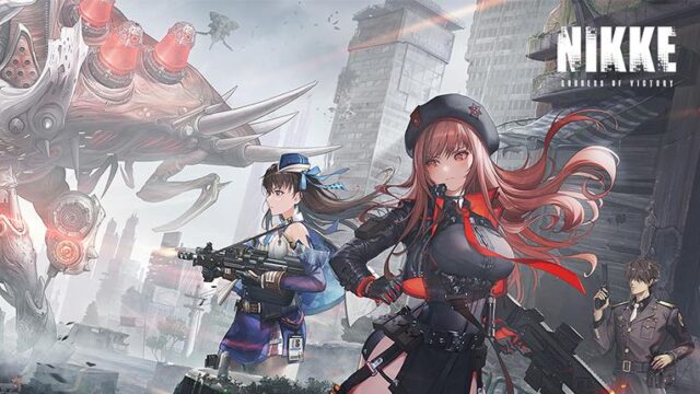勝利の女神:NIKKE公式キービジュアル（タイトルロゴ）