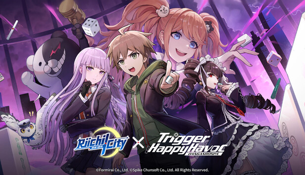 麻雀一番街×ダンガンロンパ コラボキービジュアル