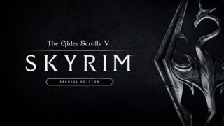 The Elder Scrolls V: Skyrim Special Edition のロゴが入ったキーアート