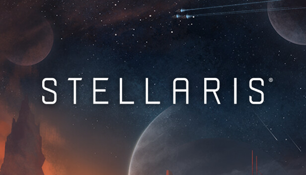 ステラリス（Stellaris）公式ロゴ入りのキービジュアル画像