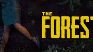 ザ・フォレストのSteamヘッダー画像、暗い森を背景にThe Forestのロゴが表示されている
