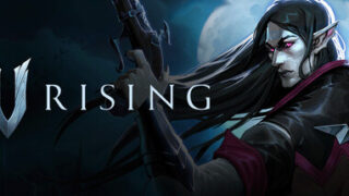 V Risingのゲームロゴが写ったSteamヘッダー画像